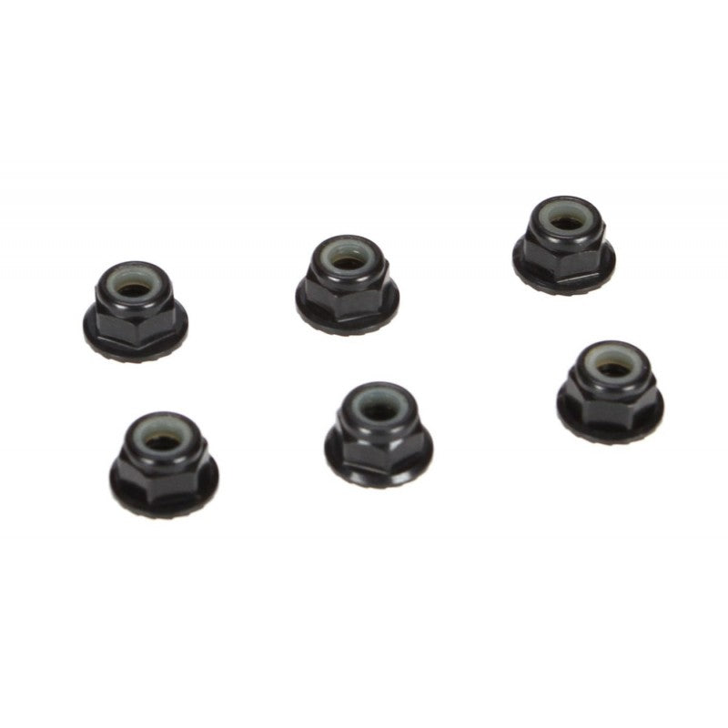 TLR 4mm Aluminium Serated Lock Nuts