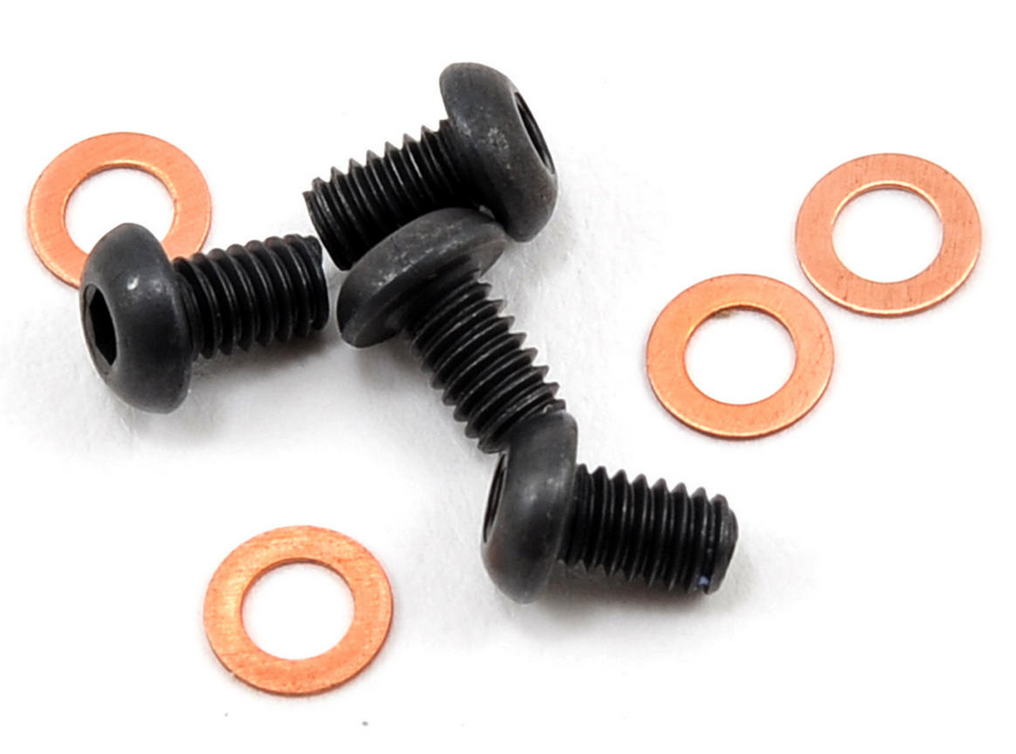 TLR Bleeder Shock Cap Screws & Washers