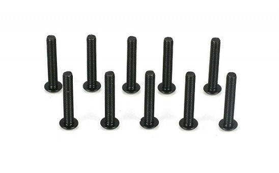 Team Losi Button Head Screws, M3 x 18mm
