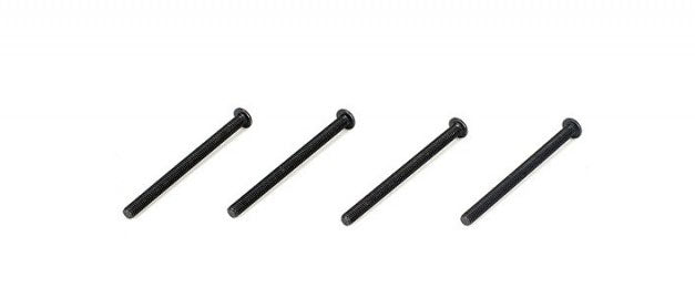 Team Losi Button Head Screws, M3 x 40mm