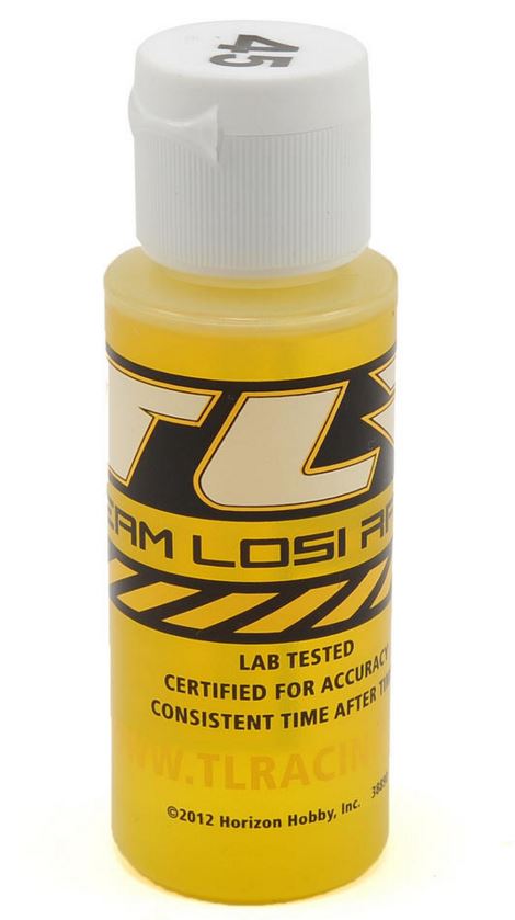 Team losi Silicone Shock Oil 45 wt 2oz