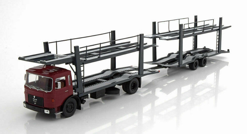 ixo 1:43 1970 MAN F7 with Car Transporter Trailer