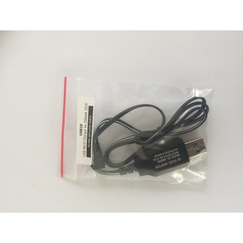 USB NiCd Charger 6V 250mA 1510,20,30,40 by Huina