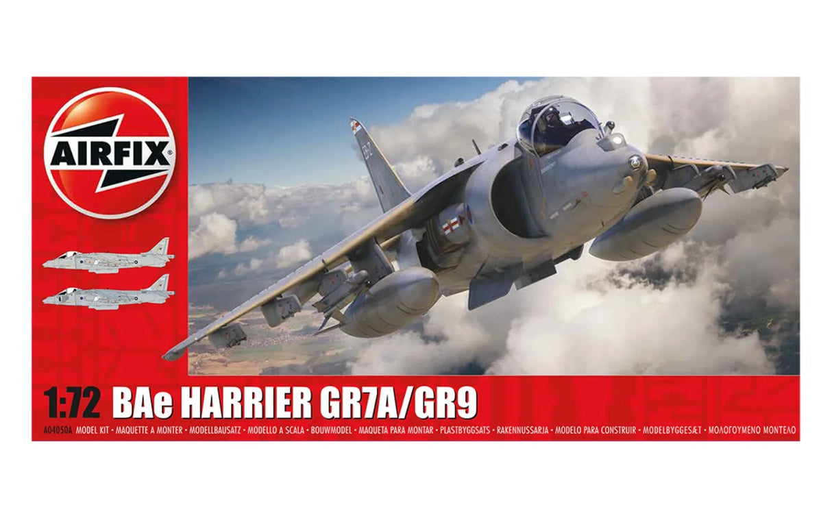 Airfix 1:72 BAe Harrier GR7A/GR9 Kitset