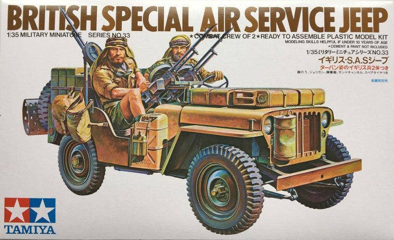 Tamiya 1:35 British SAS Jeep