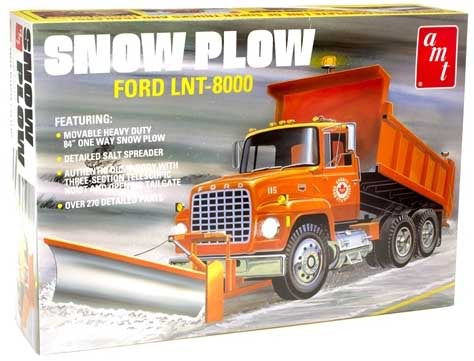 AMT 1:25 Ford LNT-8000 Snow Plow