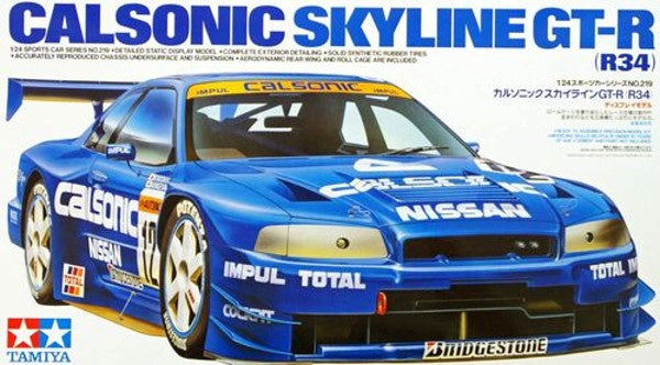 Tamiya 1:24 Calsonic Skyline GT-R (R34)