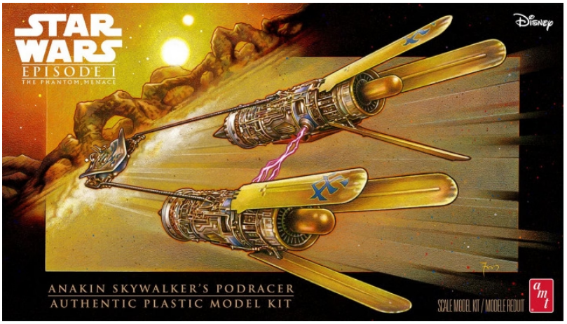AMT 1:32 SW Ep. 1 Anakin Skywalker's Podracer