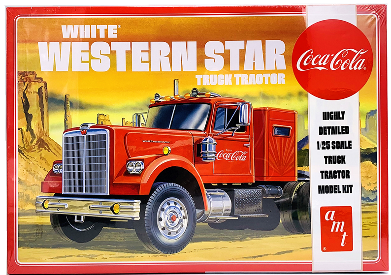 AMT 1:25 White Western Star Coca Cola