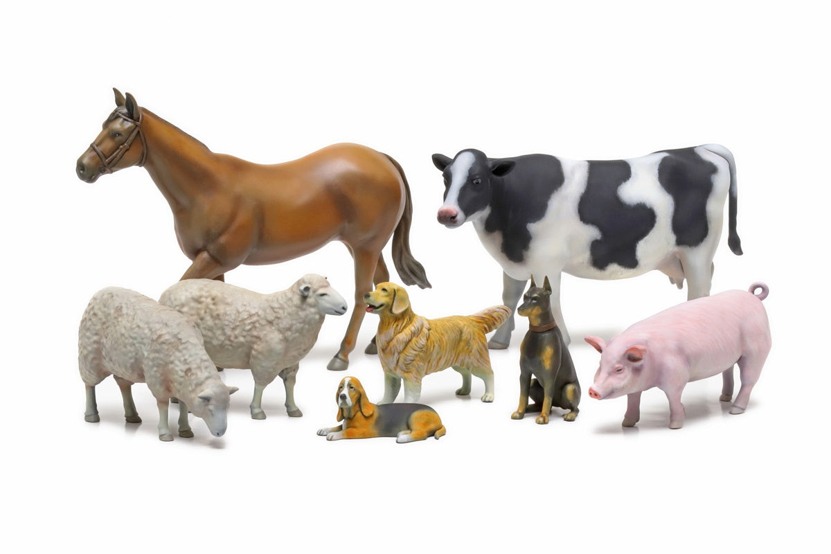 Tamiya 1:35 Livestock Set II