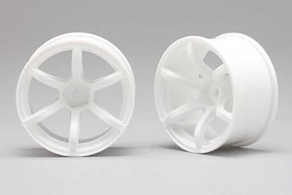 Yokomo RP-6213W8 RP 8mm Offset 6spoke Zero1 (White)