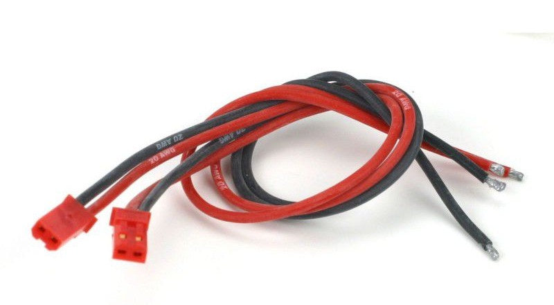 Dynamite JST Male Connector W/Lead (2)