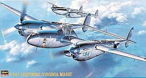 Hasegawa 1:48 P-38J Lightning Virginia Marie