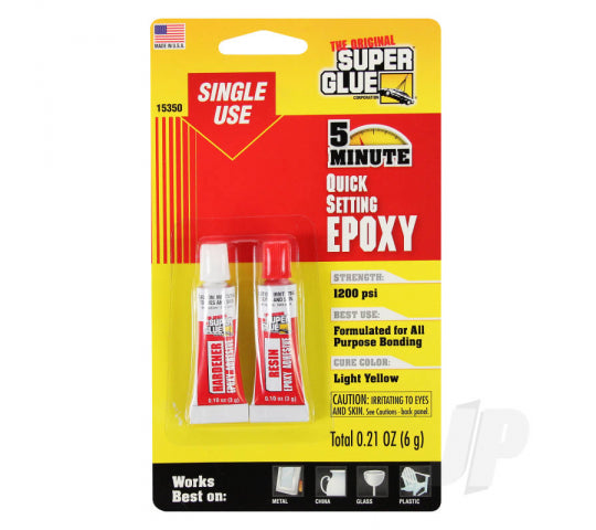 The Original Superglue 5min Quick Setting Epoxy 6gm