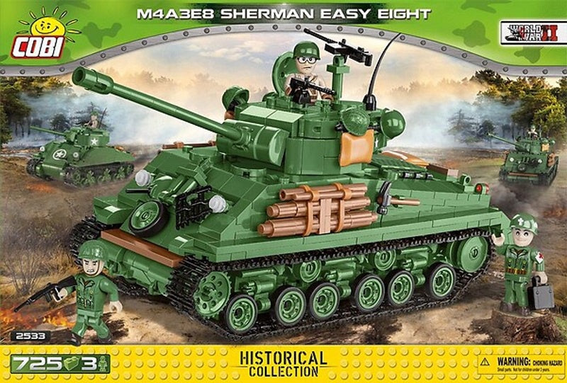 Cobi M4A3 Sherman Easy Eight 745 Pieces