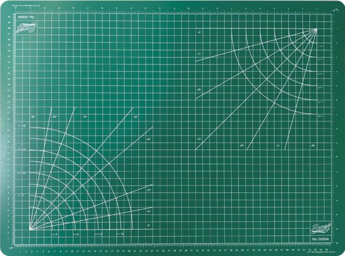 Excel Cutting Mat 18" x 24" Green