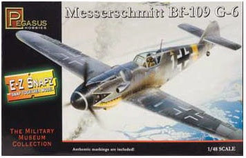 Pegasus 1:48 E-Z Snapz Messerschimitt BF-109G6