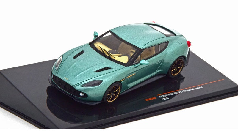 Ixo 1:43 2016 Aston Martin Vanquish Zagato Metallic Green