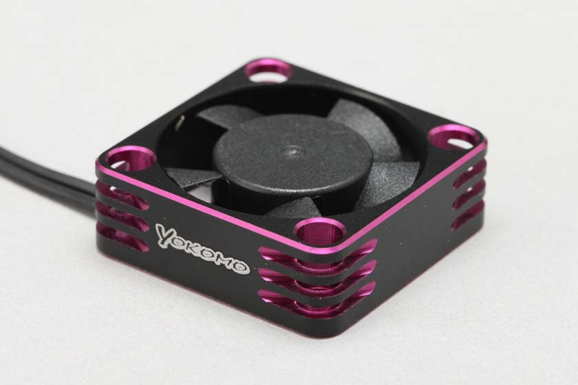 Yokomo Aluminum Frame Cooling Fan 30mm Purple