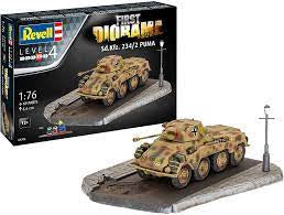 Revell 1:76 1st Diorama Set Sd.kfz. 234/2 Puma
