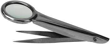 Excel 4 1/2'' Magnifier w/ Tweezers