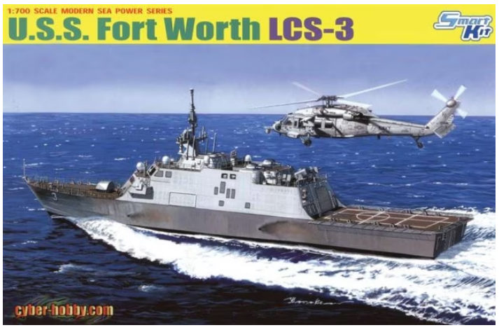 Dragon 1:700 USS Fort Worth LCS-3
