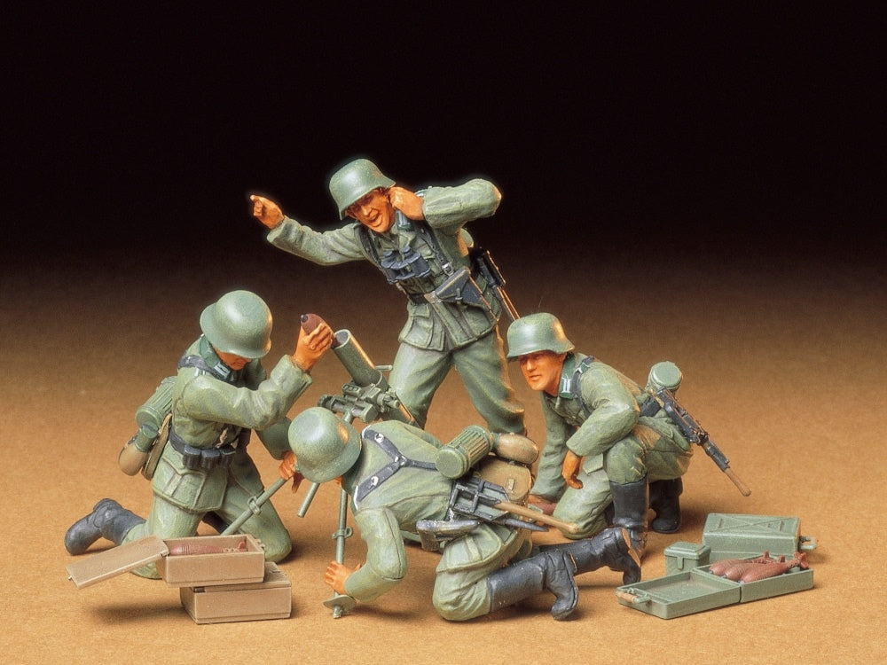 Tamiya 1:35 German Infantry Mortar Team