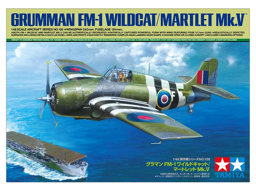 Tamiya 1:48 FM-1 Wildcat/Martlet