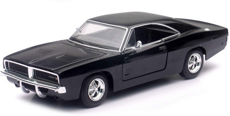 NR 1:24 1969 Dodge Charger R/T Black