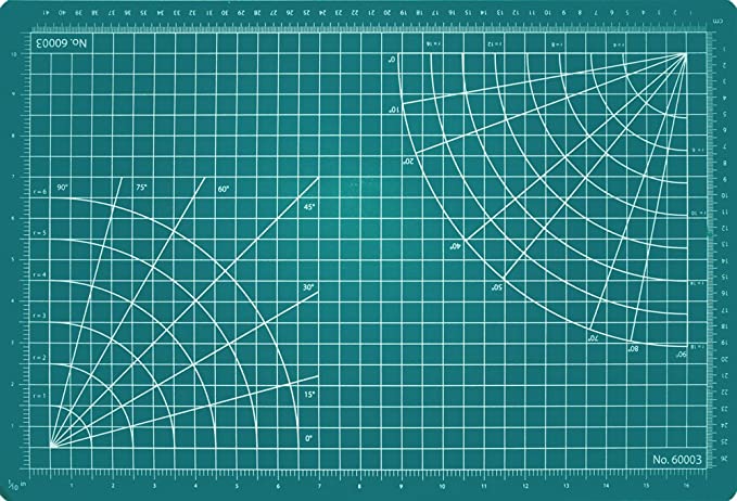 Excel Cutting Mat 12" X 18" Green