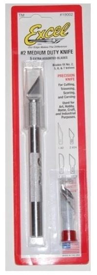 Excel #2 Knife w/ 5 Asstd Blades