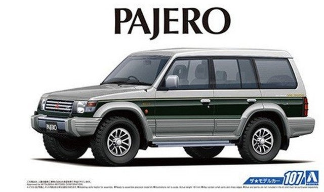 Aoshima 1:24 Mitsubishi Pajero V43W