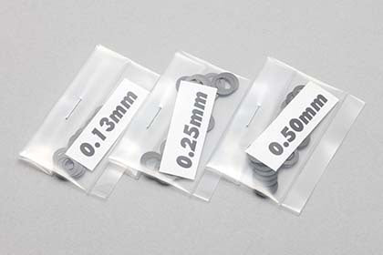 Yokomo ZC-S50 5mm Spacer 0.05/0.10/0.20mm 20pcs.each