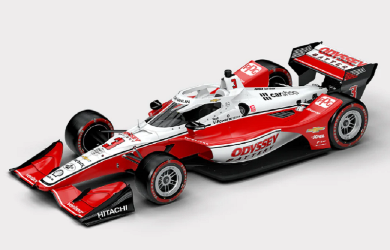 GL 1:18 2022 Indycar #3 S. McLaughlin Odyssey Battery