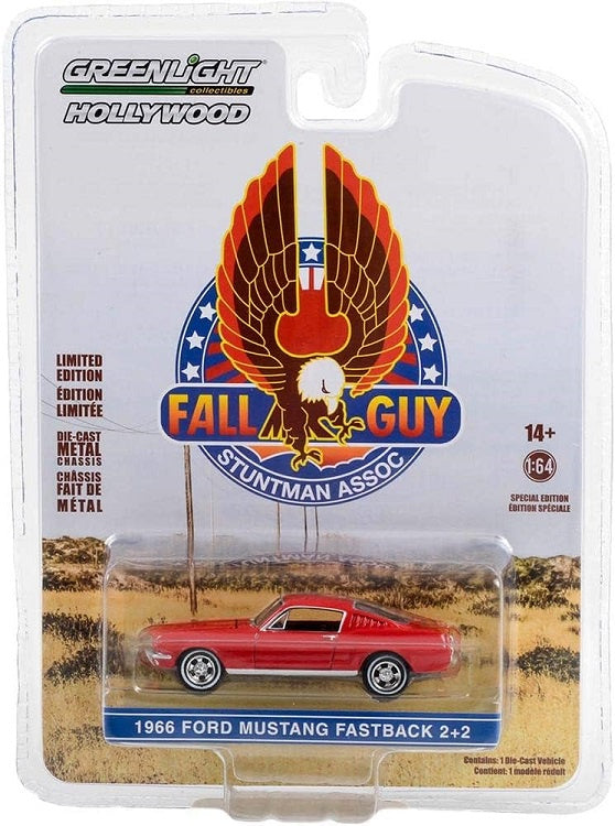GL 1:64 1966 Ford Mustang Fastback 2+2 Fall Guy