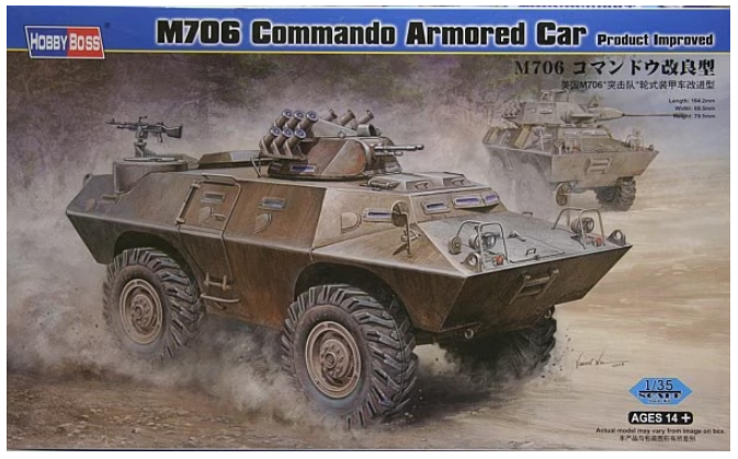 HB 1:35 M706 Commando Armored Car