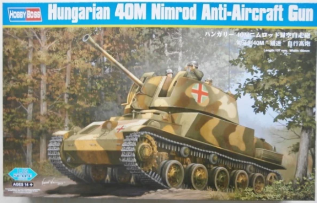 *Clearance* HB 1:35 Hungarian 40M Nimrod AA Gun (LW)