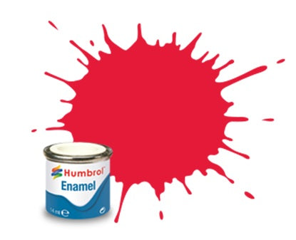 Humbrol Enamel 238 Arrow Red