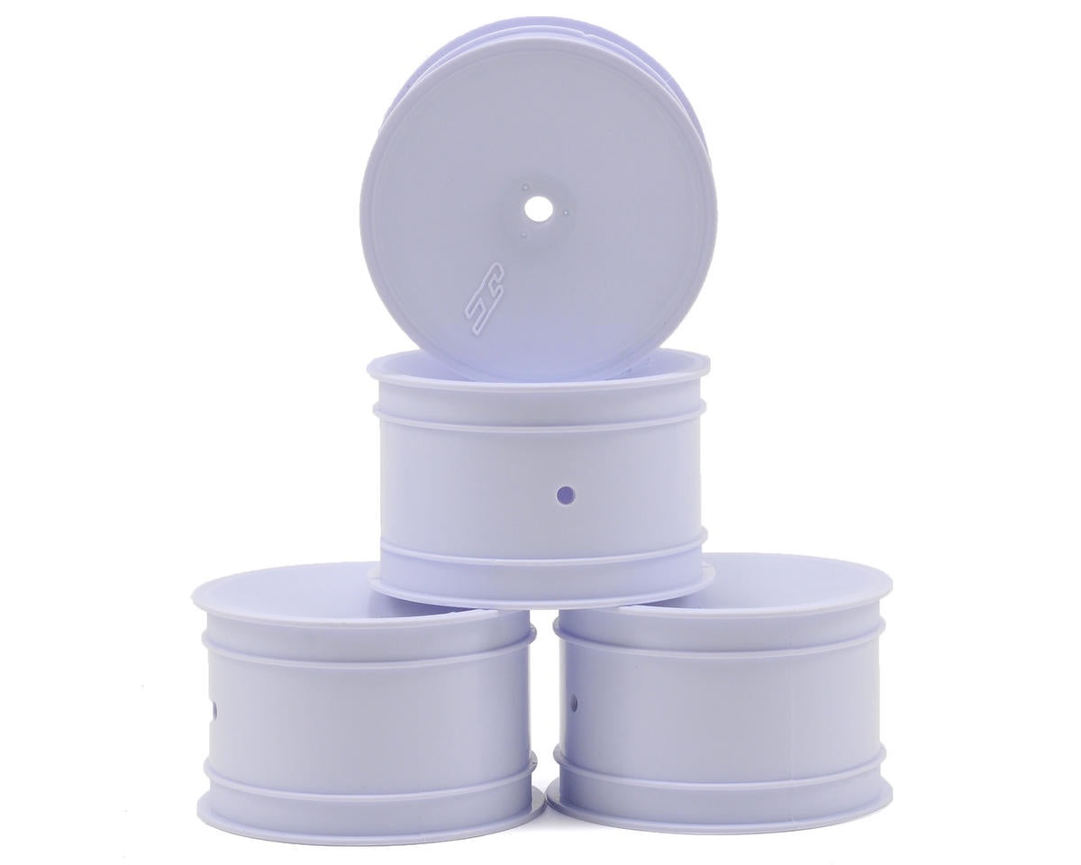 JConcepts 12mm Hex Mono 2.2 Rear Wheels (4)  (White)