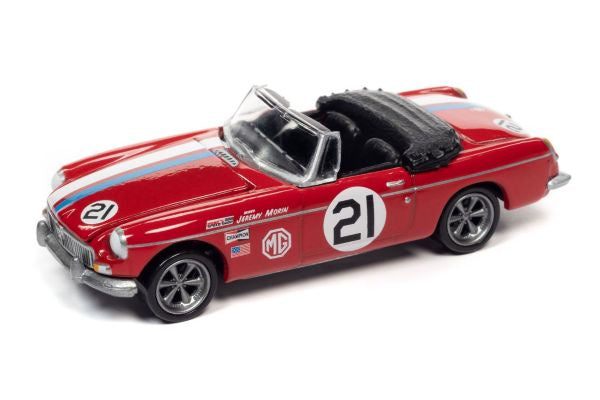JL 1:64 Import Heat 1963 MG MGB Bright Racing Red