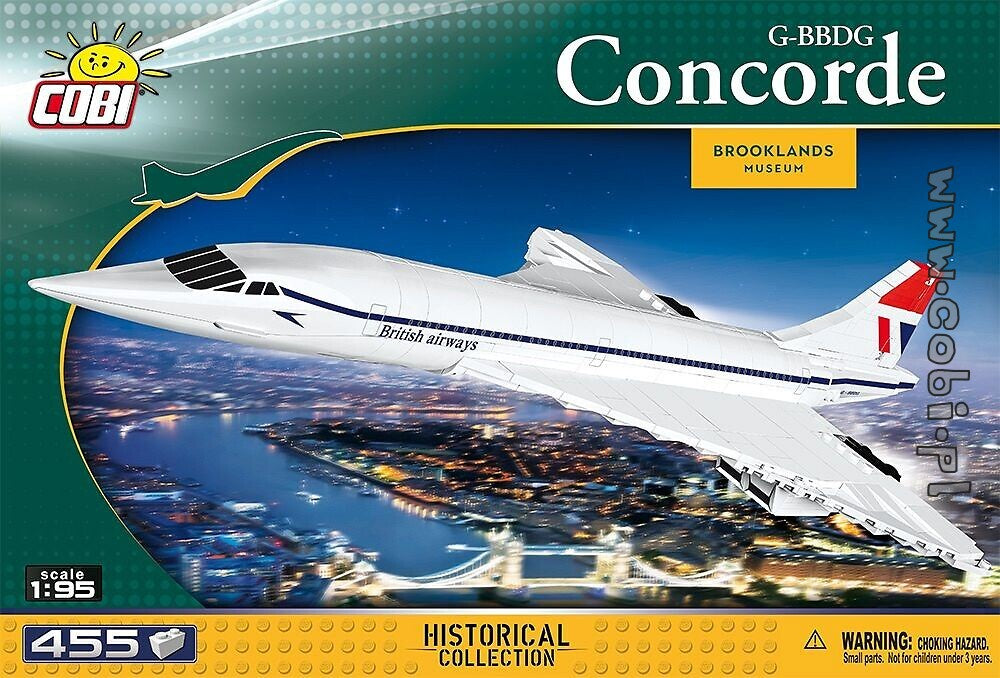 COBI HC Concorde 455PCS