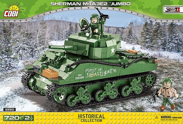 Cobi M4A3E2 Sherman Jumbo 720 Pieces