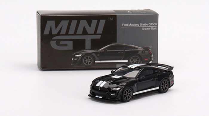 MGT 1:64 Ford Shelby GT500 Shadow Black