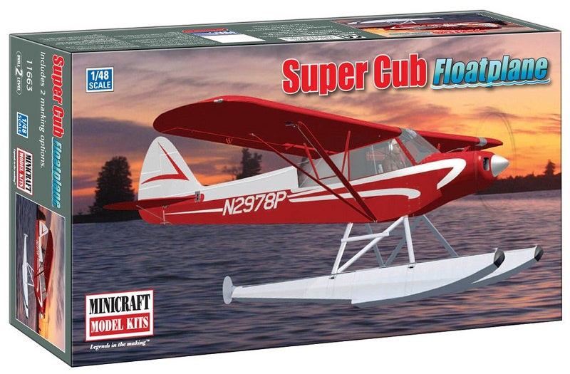 Minicraft 1:48 Super Cub Floatplane