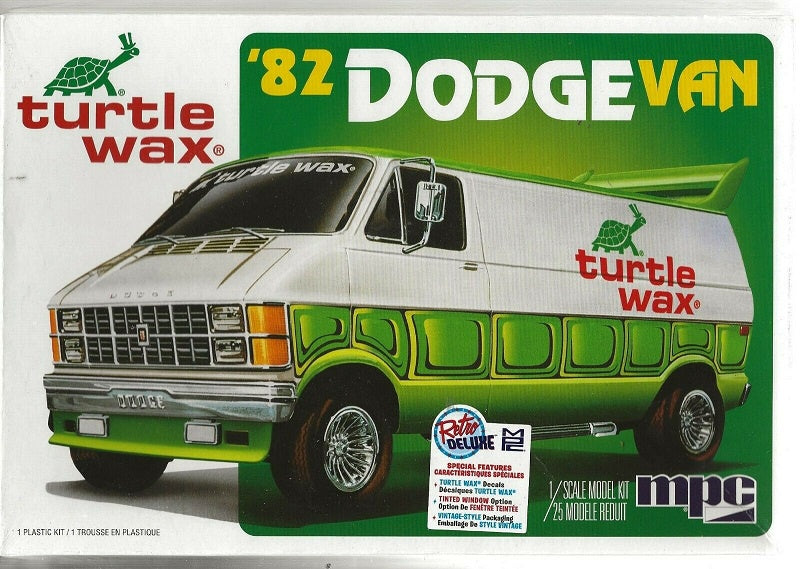 MPC 1:25 1982 Dodge Van Turtle Wax