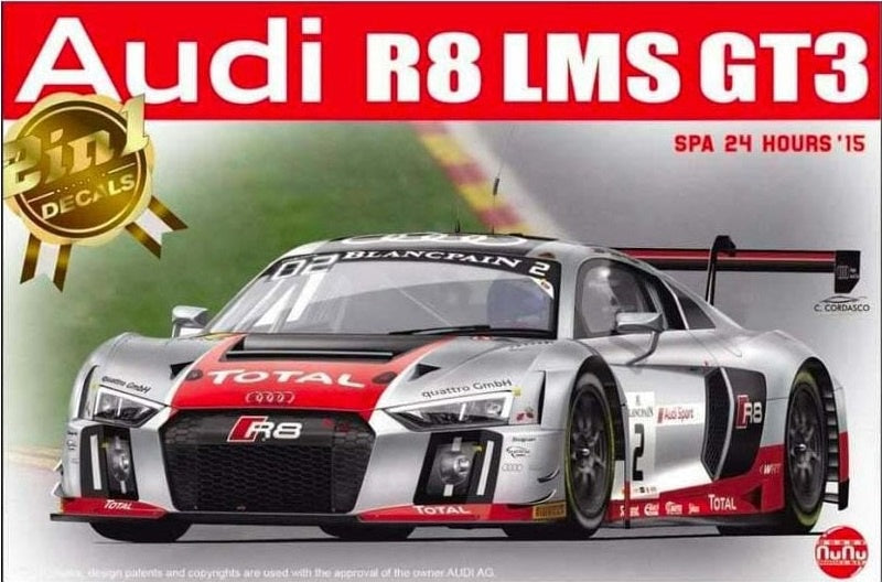 NuNu 1:24 Audi R8 LMS GT3 2015 Spa 24 Hrs