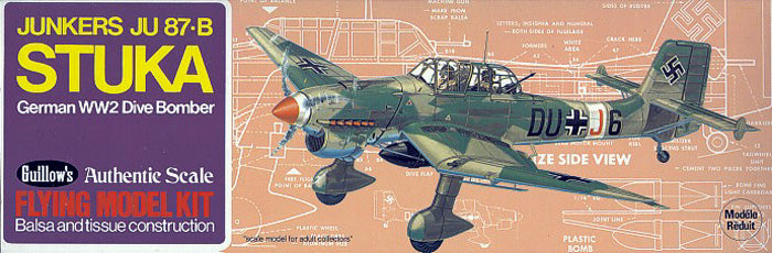 Guillows Junkers JU 87-B Stuka