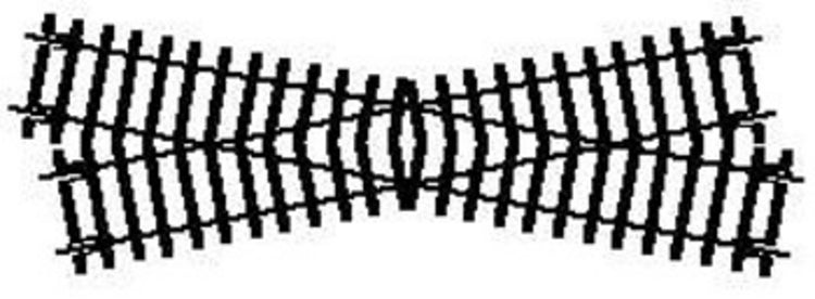 Hornby OO Right Hand Diamong Xing