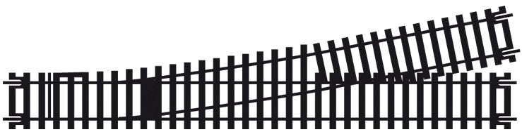 Hornby Left Hand Express Point