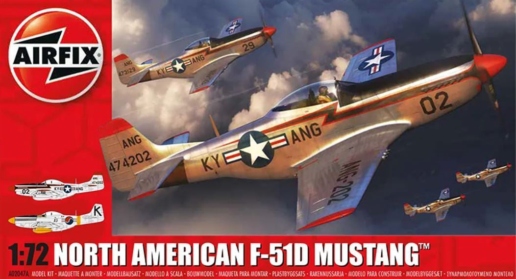 Airfix 1:72 North American F-51D Mustang